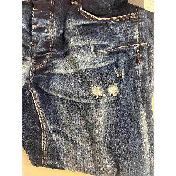 New One teaspoon men's 32 blue Mr Blues indigo empire solid medium wash - Picture 5 of 7